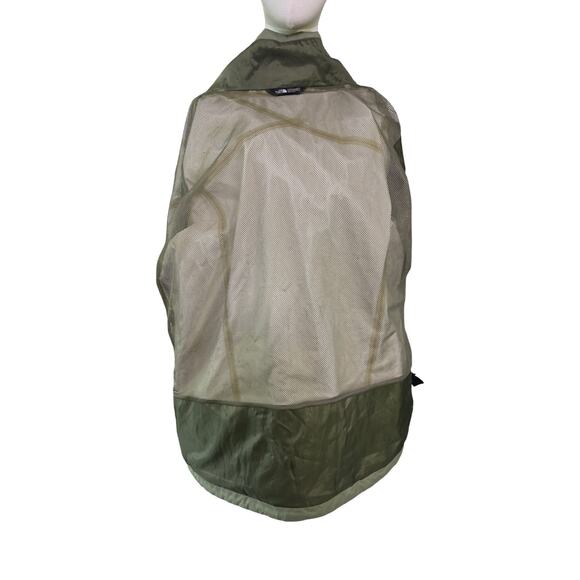 The North Face Women’s XXL Waterproof Windbreaker Jacket Olive Green Hooded - Picture 8 of 8